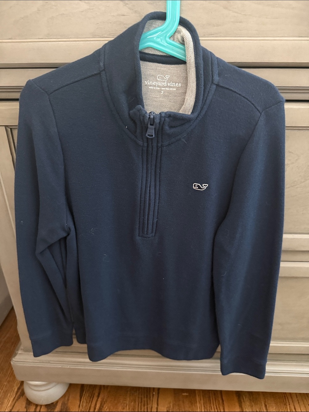 Vineyard Vines Boy’s Dark Navy Half-Zip Pullover